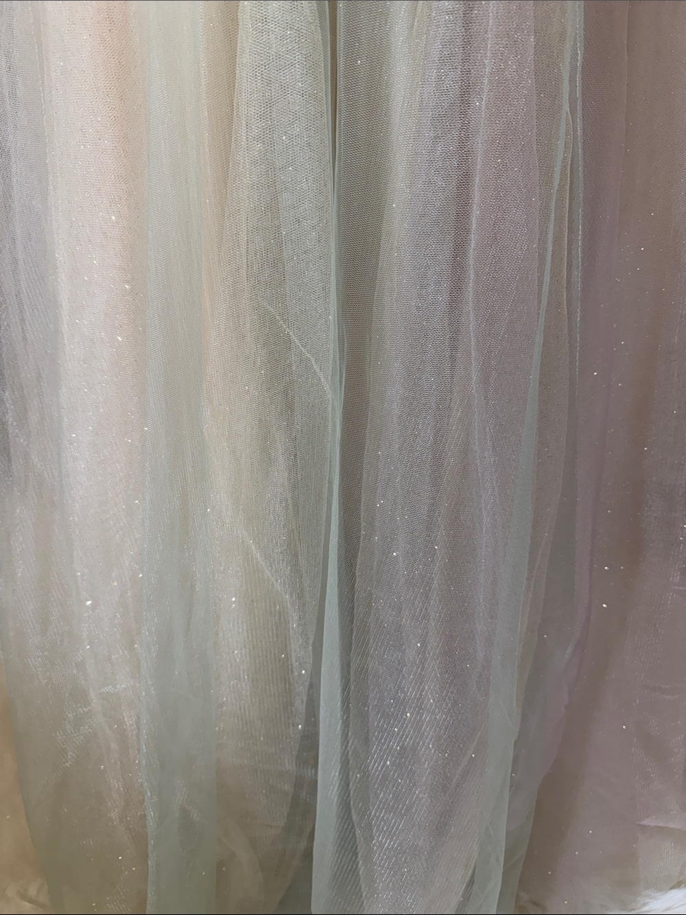 Terani Couture Pastel Ombre Tulle Prom Gown with Beaded Bodice - Picture 4 of 8
